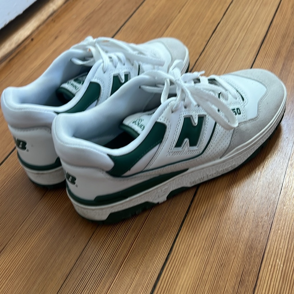 New Balance 550s White and Green